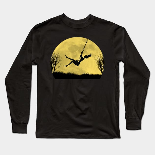 Under the moon Long Sleeve T-Shirt by Boss creative